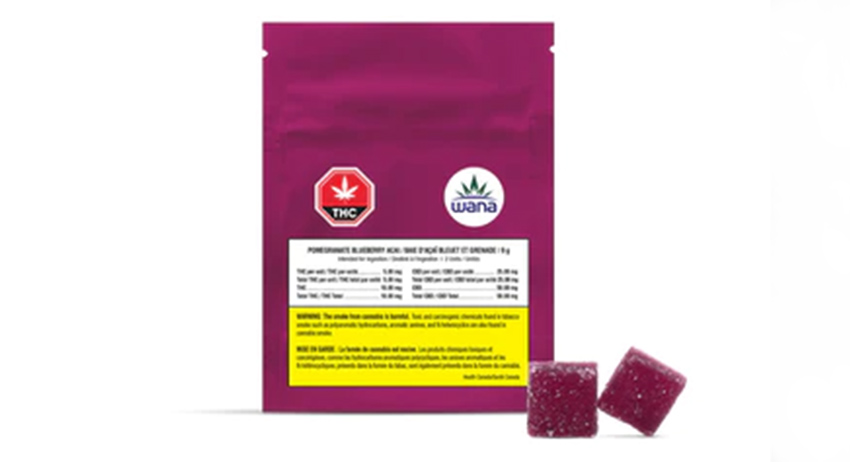 blueberry sour soft chews edible gummies for sale in scarborough