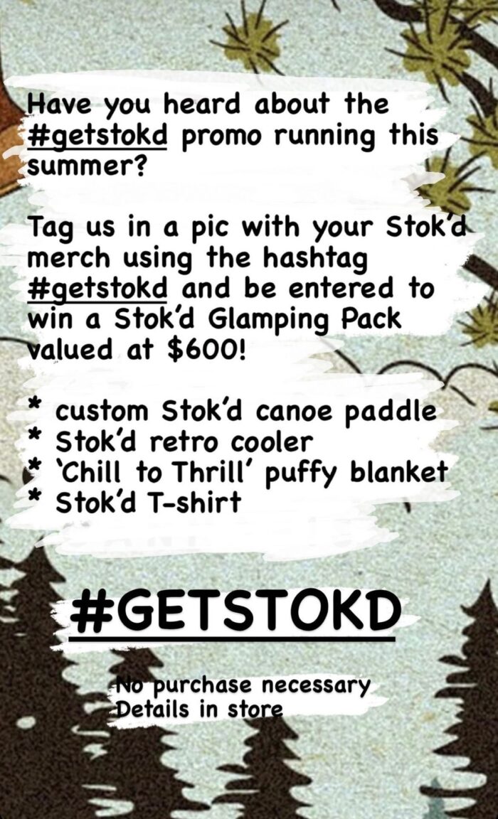 GETSTOKD summer contest and dispensary prize pack